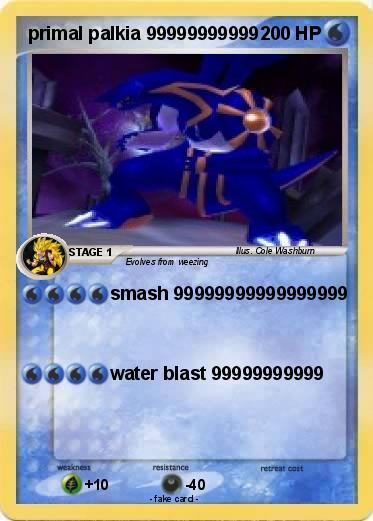 Pokemon primal palkia 99999999999