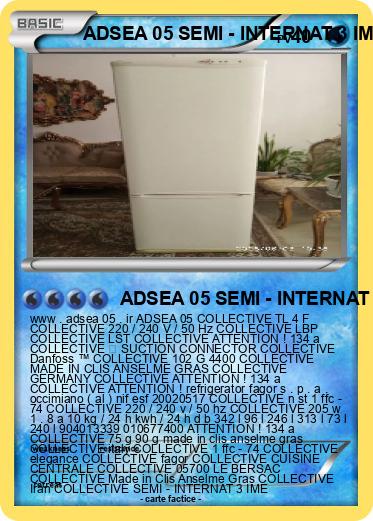 Pokemon ADSEA 05 SEMI - INTERNAT 3 IME