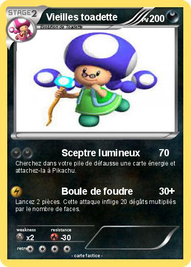 Pokemon Vieilles toadette
