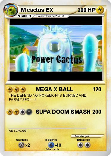 Pokemon M cactus EX