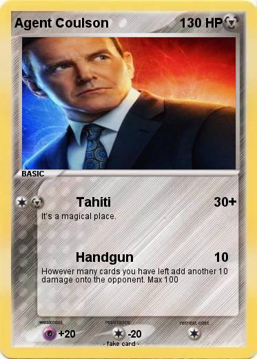 Pokemon Agent Coulson