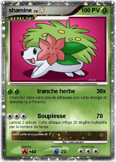 Pokemon shamine