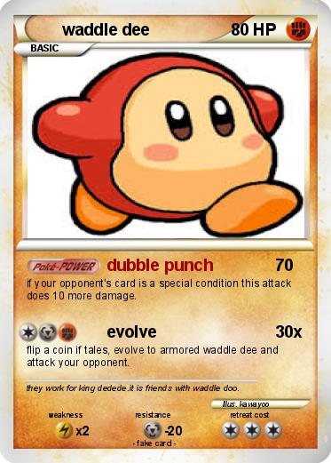 Pokemon waddle dee