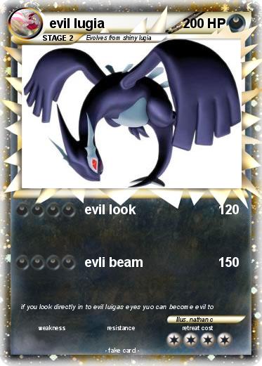 Pokemon evil lugia