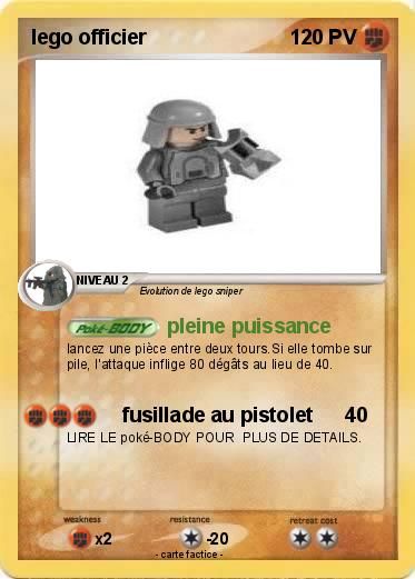 Pokemon lego officier