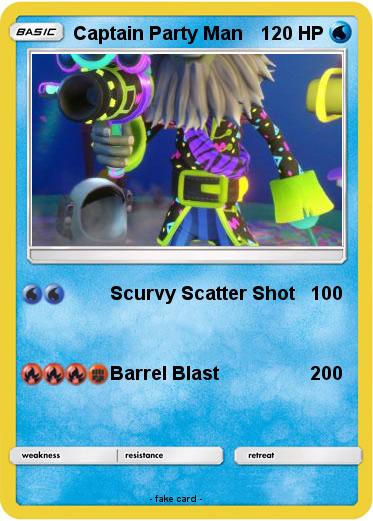 Pokemon Captain Party Man