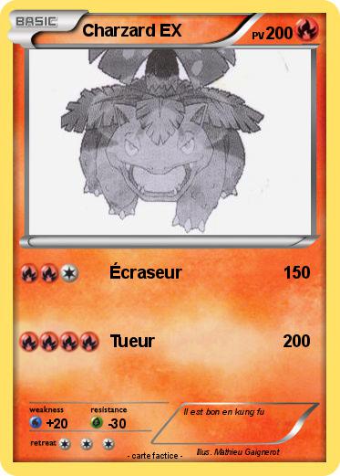 Pokemon Charzard EX
