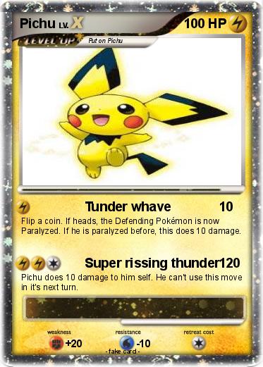 Pokemon Pichu