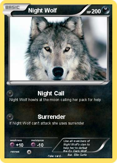 Pokemon Night Wolf