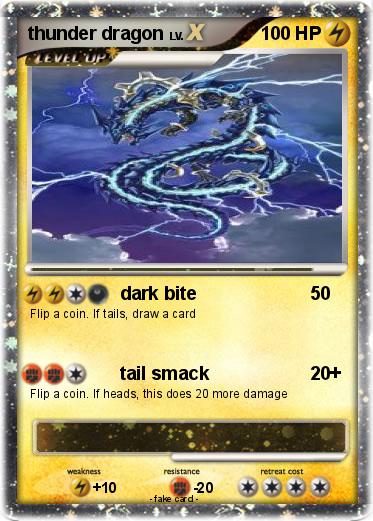 Pokemon thunder dragon