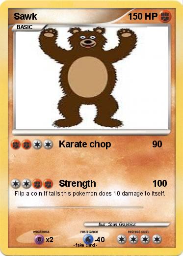 Pokemon Sawk
