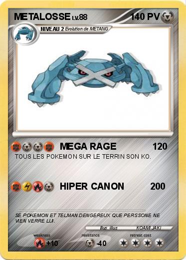 Pokemon METALOSSE