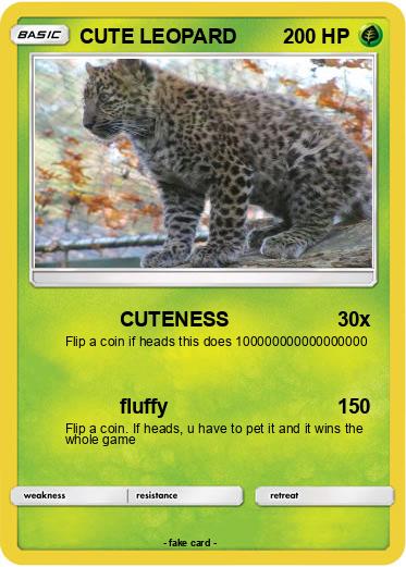 Pokemon CUTE LEOPARD