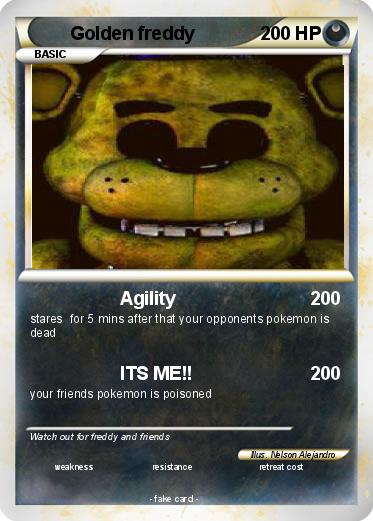 Pokemon Golden freddy
