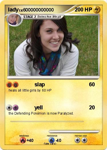 Pokemon lady