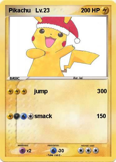 Pokemon Pikachu   Lv.23