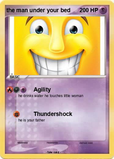 Pokemon the man under your bed