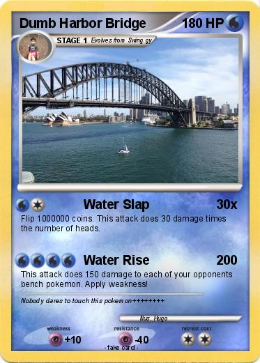 Pokemon Dumb Harbor Bridge