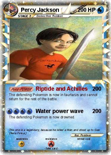 Pokemon Percy Jackson