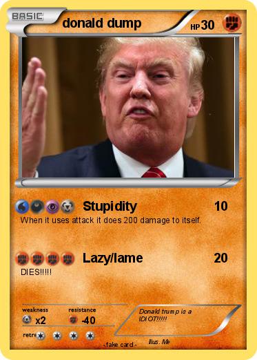 Pokemon donald dump