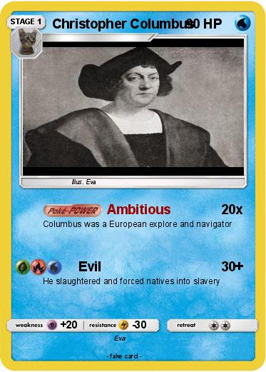 Pokemon Christopher Columbus