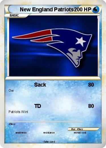 Pokemon New England Patriots