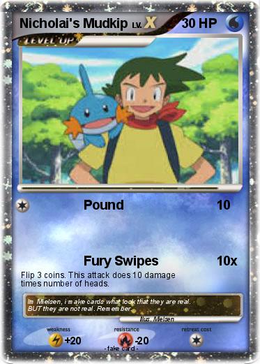 Pokemon Nicholai's Mudkip