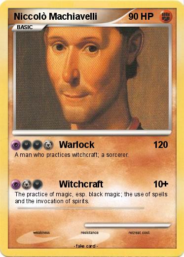 Pokemon Niccolò Machiavelli