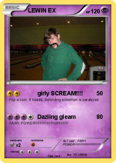 Pokemon LEWIN EX