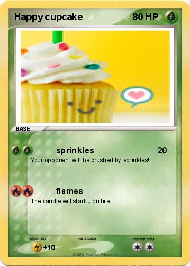 Pokemon Happy cupcake 