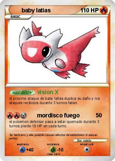 Pokemon baby latias