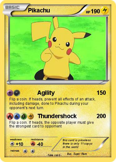 Pokemon Pikachu