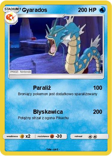 Pokemon Gyarados