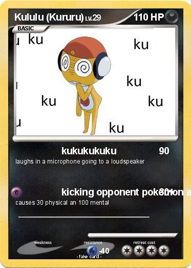 Pokemon Kululu (Kururu)