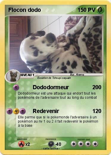 Pokemon Flocon dodo
