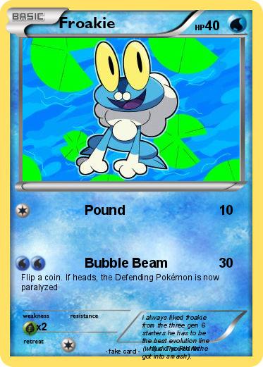 Pokemon Froakie