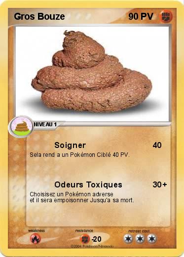 Pokemon Gros Bouze           