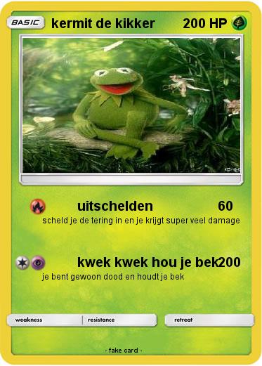Pokemon kermit de kikker
