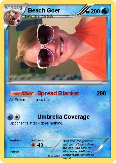Pokemon Beach Goer