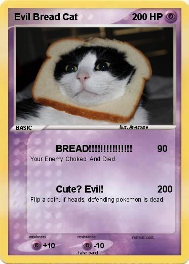Pokemon Evil Bread Cat