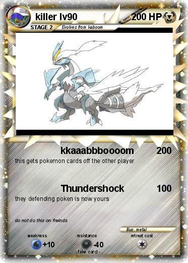 Pokemon killer lv90