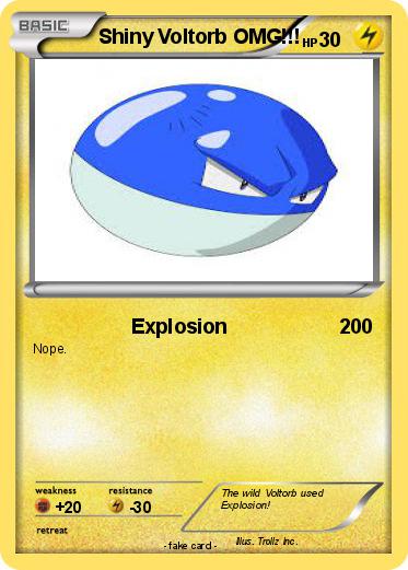 Pokemon Shiny Voltorb OMG!!!