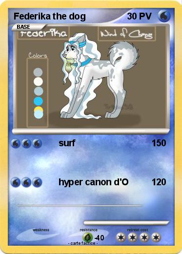 Pokemon Federika the dog