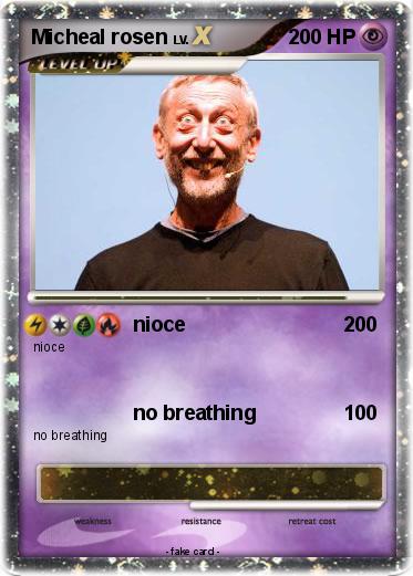 Pokemon Micheal rosen
