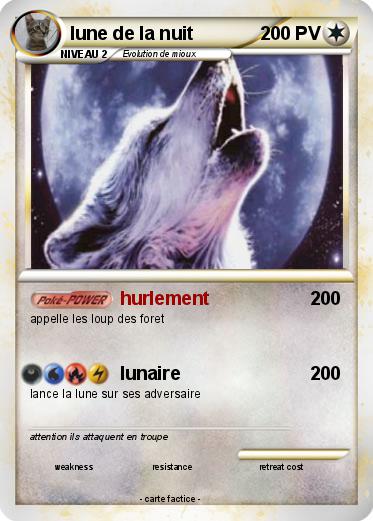Pokemon lune de la nuit