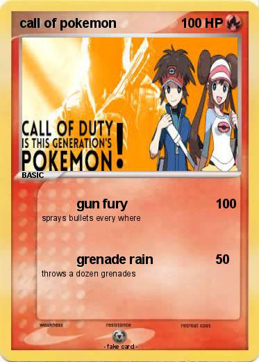Pokemon call of pokemon