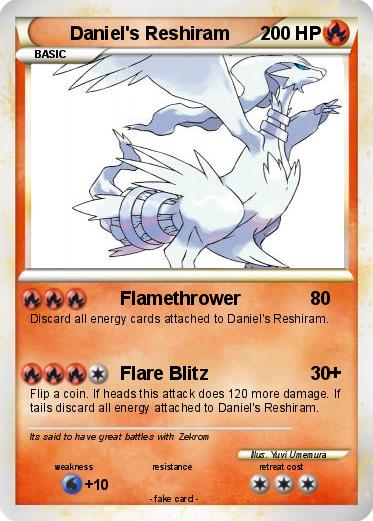 Pokemon Daniel's Reshiram