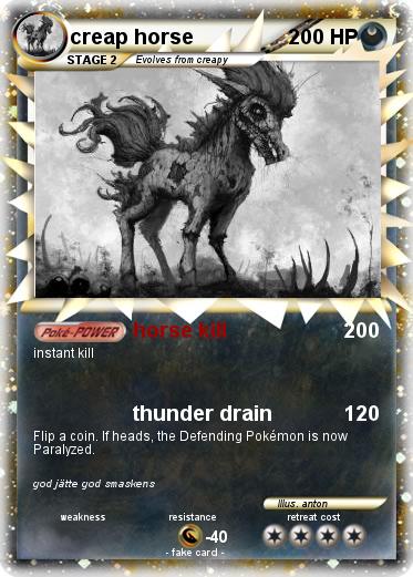 Pokemon creap horse