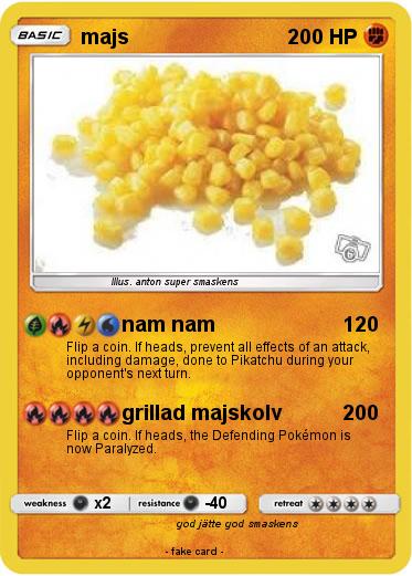 Pokemon majs
