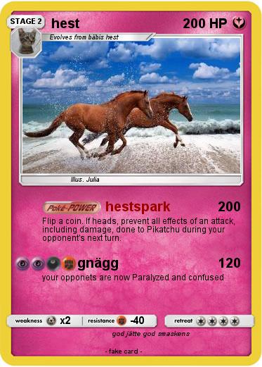 Pokemon hest